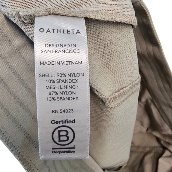 Athleta Women Wander Stash Skinny Pants 16 Light Gray Water Repellent Activewear - Picture 13 of 13